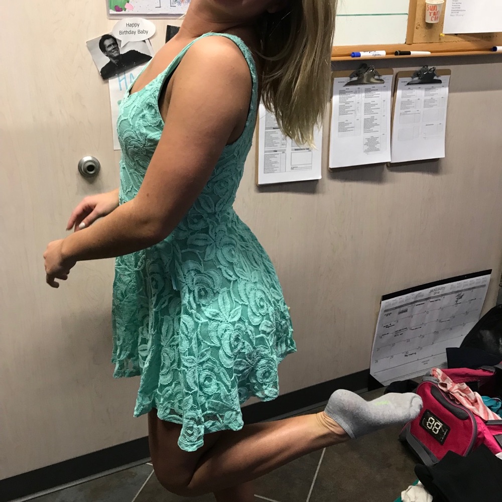 MAKE AN OFFER!!! Turquoise sun dress